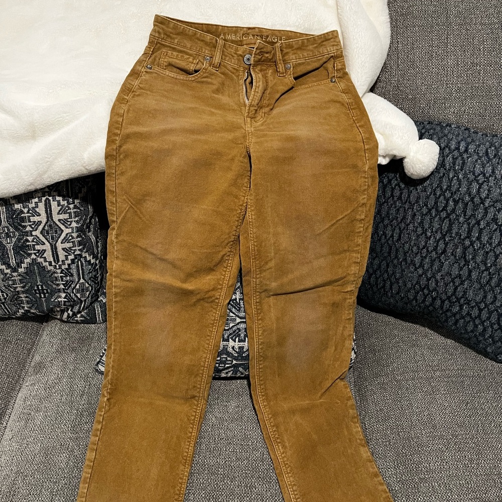 Aeo mom corduroy pants